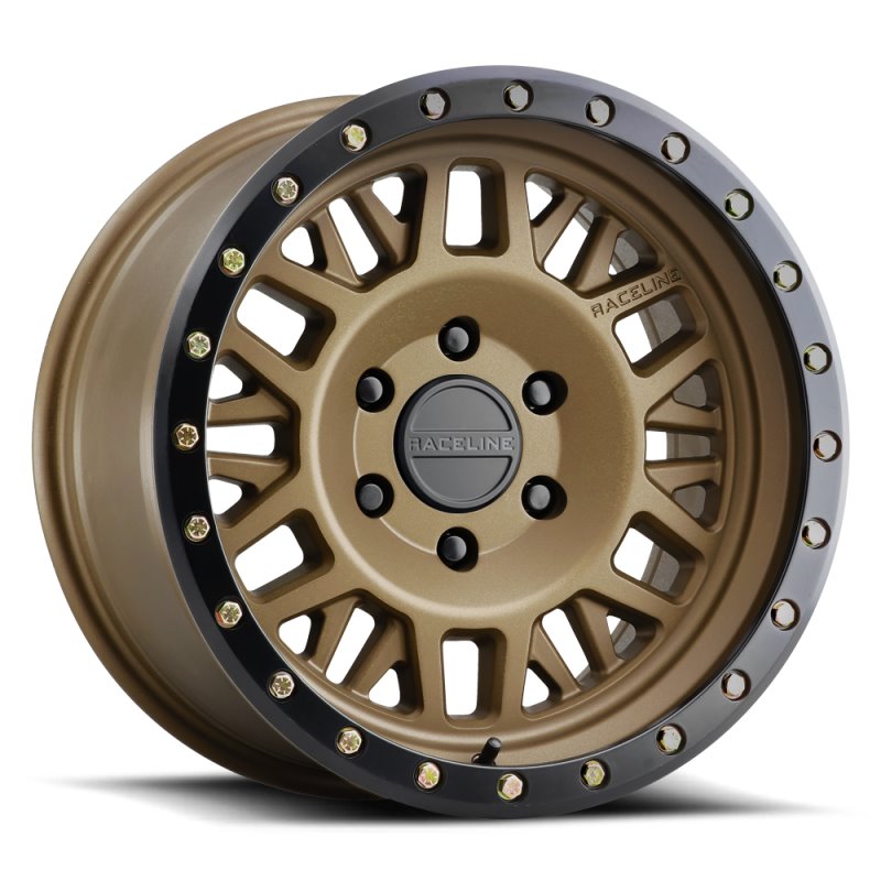 Raceline 951BZ Ryno 17x8.5in / 6x139.7 BP / 0mm Offset / 106.1mm Bore - Bronze Wheel