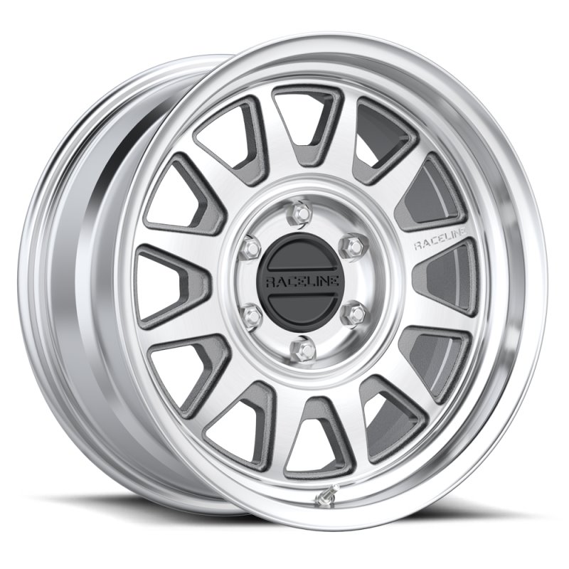 Raceline 952MC Aero 17x8.5in / 6x139.7 BP / 0mm Offset / 106.1mm Bore - Machined Wheel