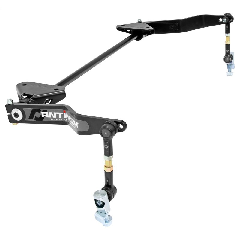 RockJock 2021+ Ford Bronco (w/ Non-Electric Factory Front Sway Bar) Antirock Front Sway Bar Kit