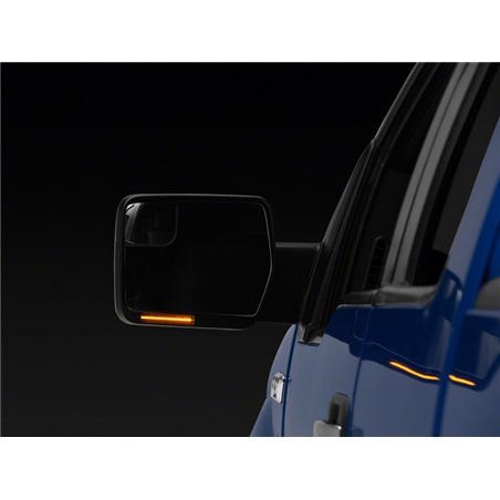 Raxiom 04-14 Ford F-150 Axial Series Sequential Side Mirror LED Turn Signals- Smoked