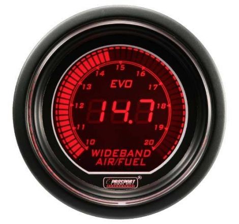 Prosport 52mm EVO Wideband Air/ Fuel Ratio Gauge Prosport - 2