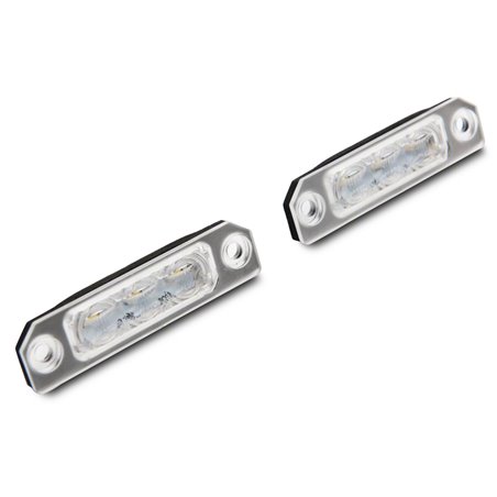 Raxiom 10-14 Ford Mustang Axial Series LED License Plate Lamps