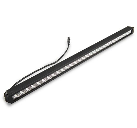 Raxiom 18-23 Jeep Wrangler JL Axial Series 30-In Single Row LED Light Bar w/ Hood Mounting Brackets