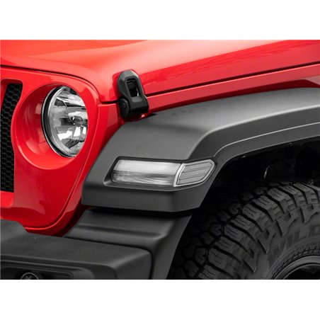 Raxiom 18-23 Jeep Wrangler JL Axial Series LED Fender Flare Marker Lights- Clear