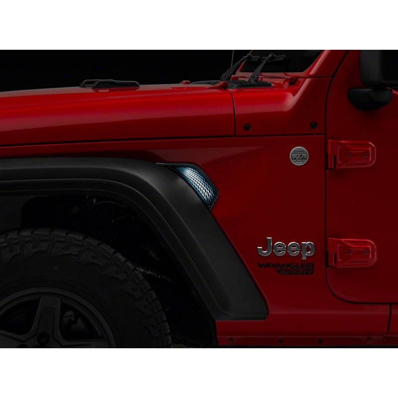 Raxiom 18-23 Jeep Wrangler JL Axial Series LED Side Marker Lights