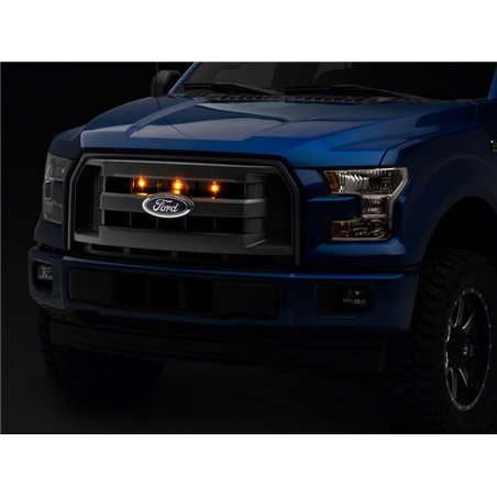 Raxiom 15-17 Ford F-150 Excluding Raptor Axial Series Raptor Style Grille Light Kit