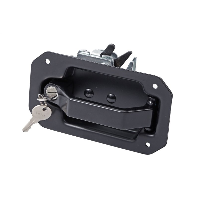 Deezee Universal Tool Box - Service Parts Locking Latch (Pull Handle Blk)