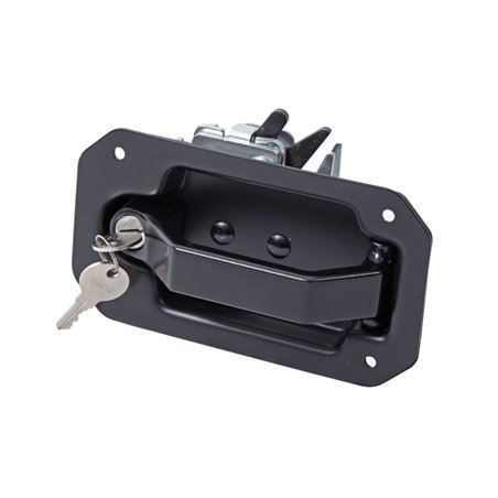 Deezee Universal Tool Box - Service Parts Locking Latch (Pull Handle Blk)