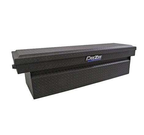 Deezee Universal Tool Box - Blue Crossover - Single Lid (Txt Blk)