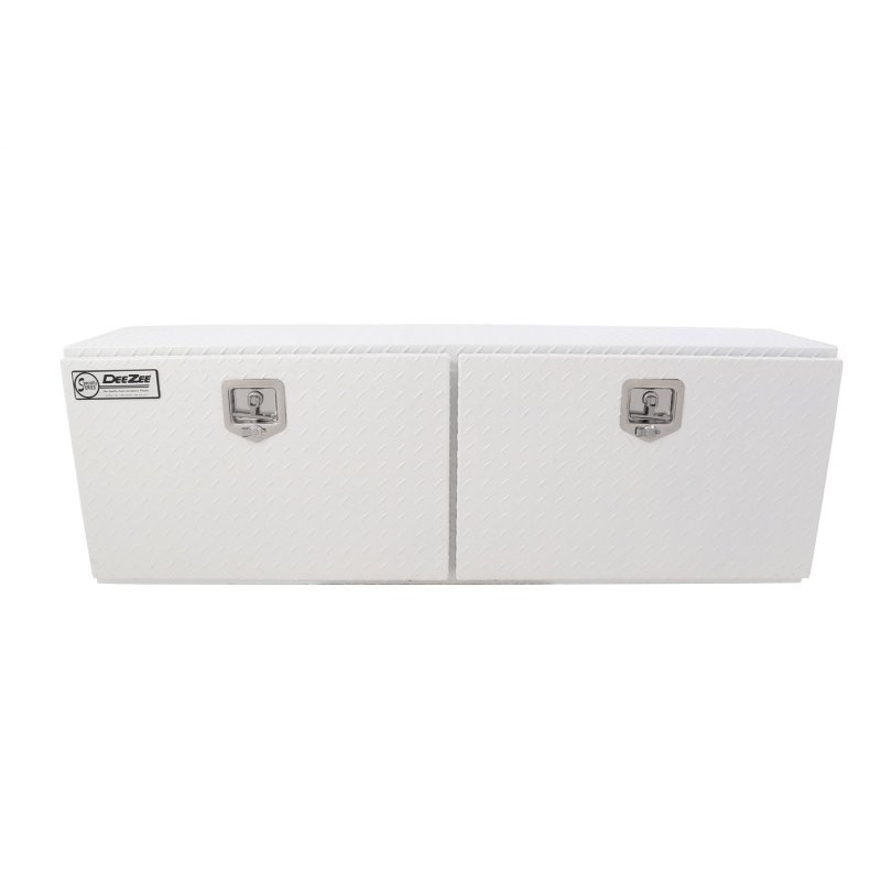 Deezee Universal Tool Box - Specialty 60In Topsider White BT Alum