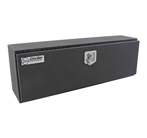 Deezee Universal Tool Box - Specialty 48In Topsider Black BT Alum (Txt Blk)