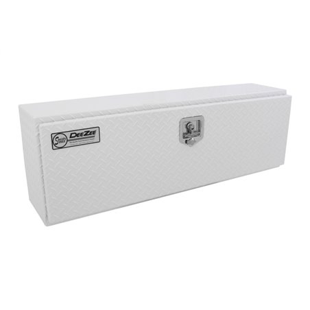 Deezee Universal Tool Box - Specialty 48In Topsider White BT Alum