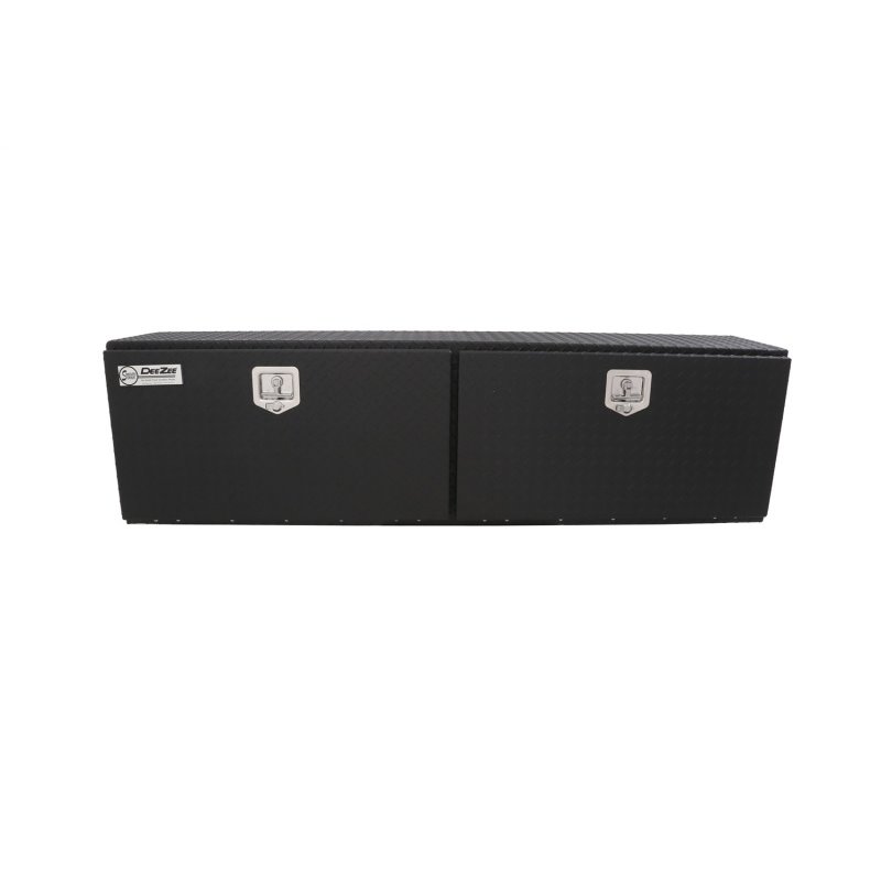 Deezee Universal Tool Box - Specialty Topsider Black BT Alum