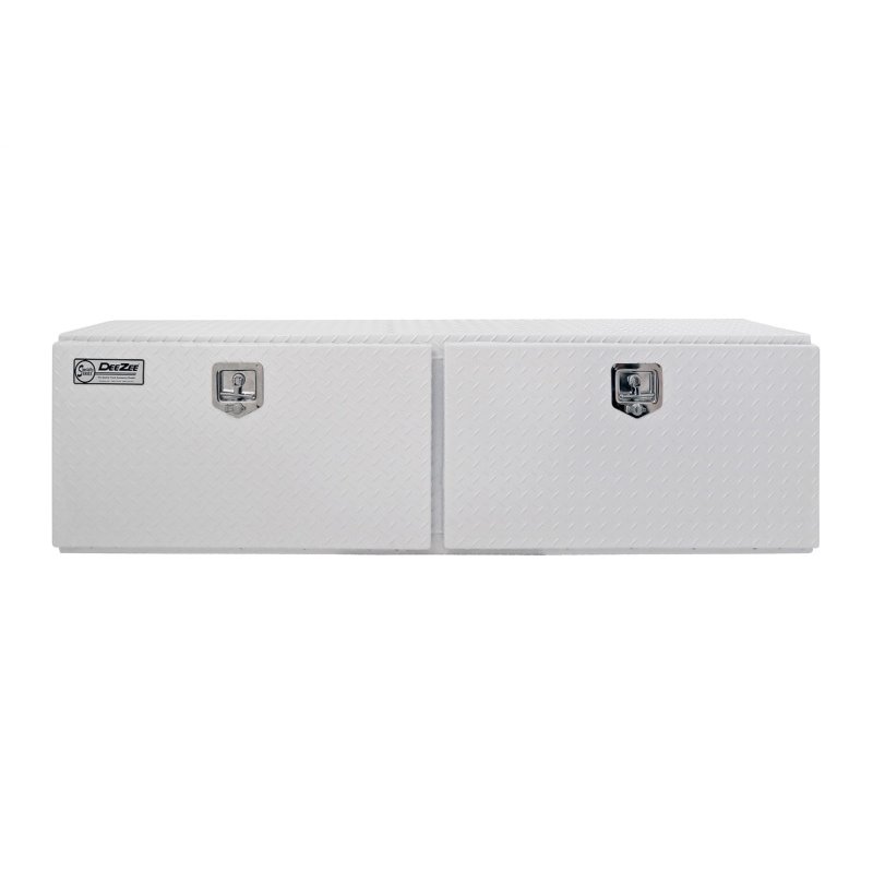 Deezee Universal Tool Box - Specialty Topsider White BT Alum