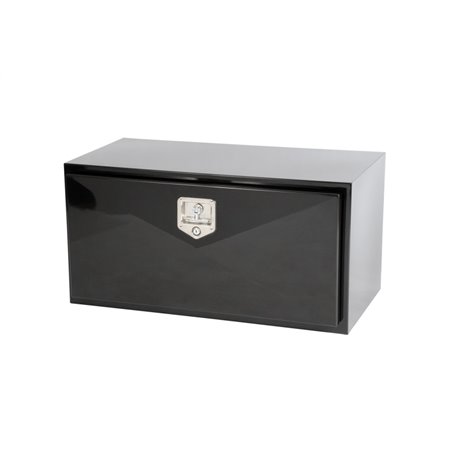 Deezee Universal Tool Box - HD Underbed Black Steel 18X18X36