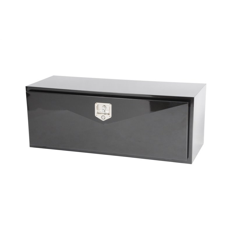 Deezee Universal Tool Box - HD Underbed Black Steel 18X18X48