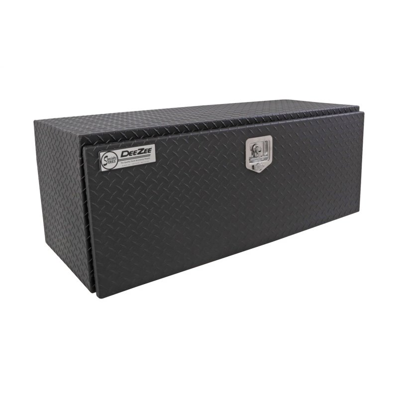 Deezee Universal Tool Box - Specialty Underbed Black BT Alum 48X20X18 (Txt Blk)