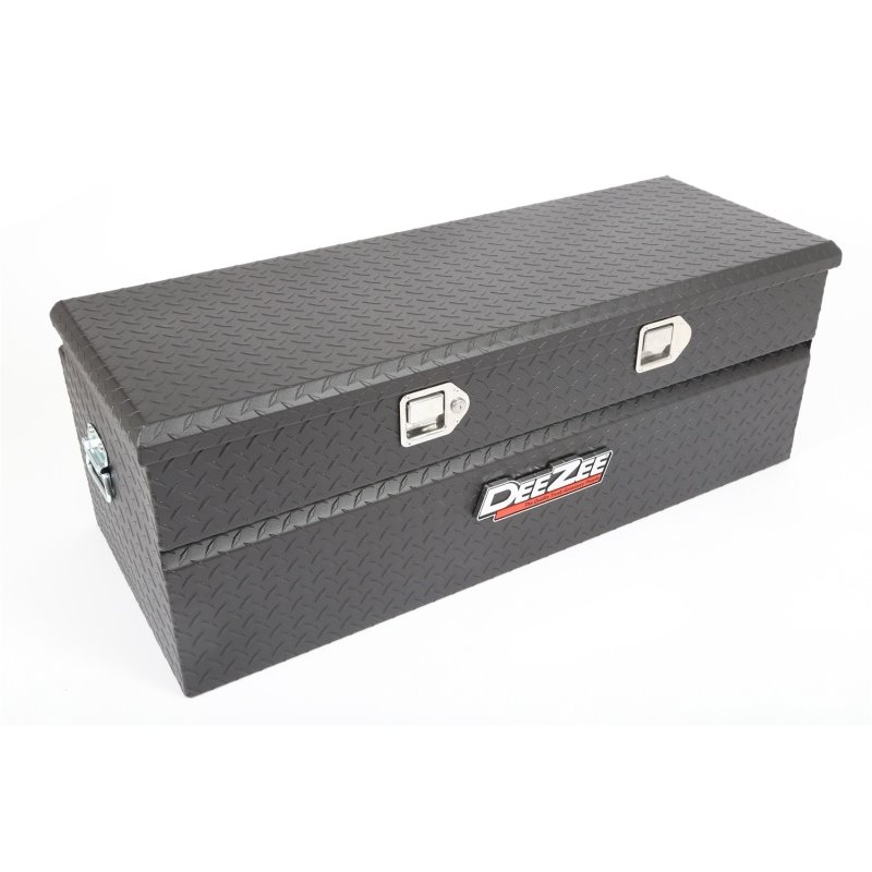 Deezee Universal Tool Box - Red Chest Black BT 46In (Txt Blk)