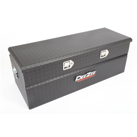 Deezee Universal Tool Box - Red Chest Black BT 46In (Txt Blk)