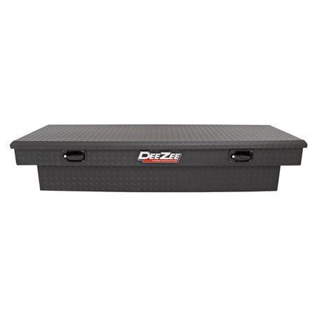 Deezee Universal Tool Box - Red Crossover - Single Lid Black BT (Txt Blk)