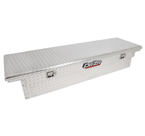 Deezee Universal Tool Box - Red Crossover - Single Lid BT Alum