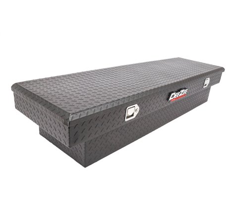 Deezee Universal Tool Box - Red Crossover - Single Lid Black BT