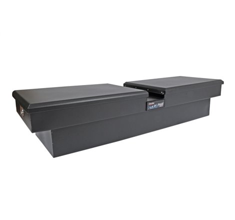 Deezee Universal Tool Box - Hardware Crossover - Double Lid Black