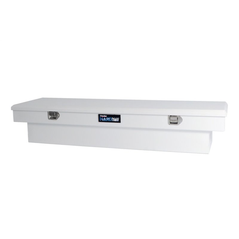 Deezee Universal Tool Box - Hardware Crossover - Single Lid White