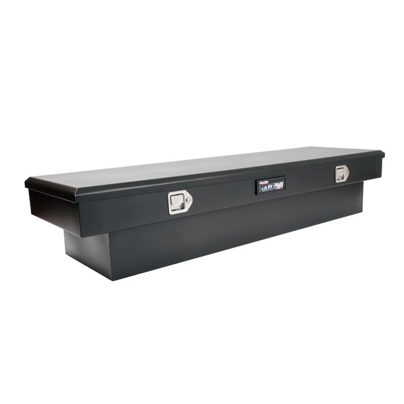 Deezee Universal Tool Box - Hardware Crossover - Single Lid Black