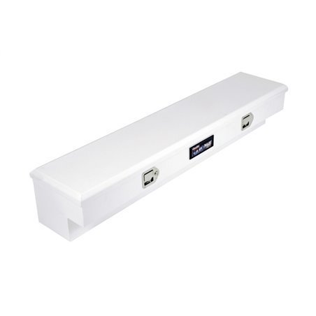 Deezee Universal Tool Box - Hardware Side Mount - White 60In