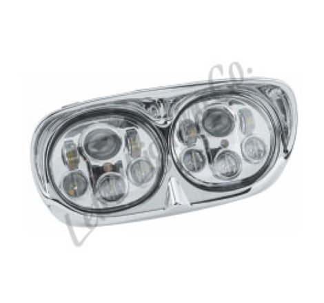 Letric Lighting Led Hdlght Dual 5.75in Chr