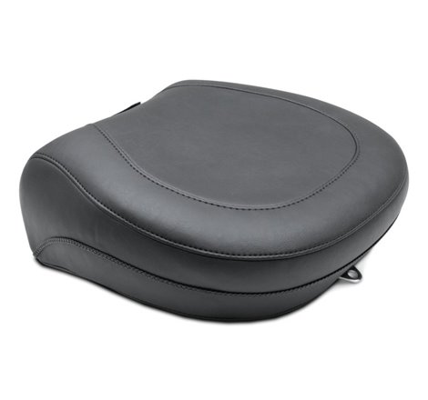 Mustang 06-17 Harley Softail Wide Tire (200mm) Wide Touring Recessed Passenger Seat - Black