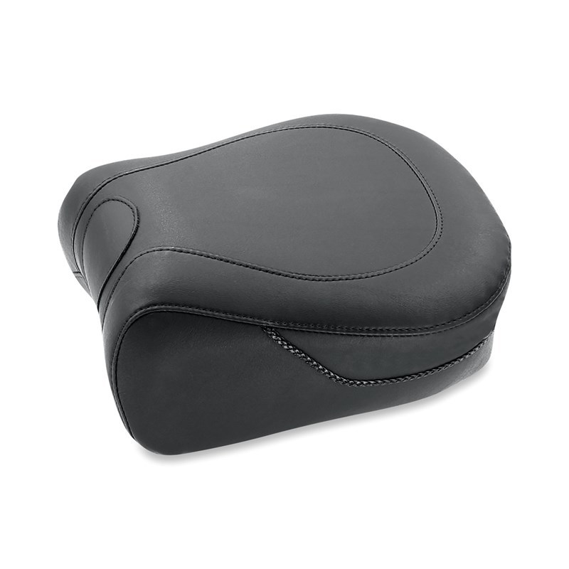 Mustang 97-07 Harley Electra Glide, Rd Glide Lowdown Standard Touring Passenger Seat - Black