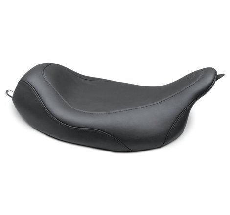 Mustang 08-21 Harley Electra Glide,Rd Glide,Rd King,Str Glide Wide Tripper Solo Seat - Black