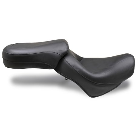 Mustang 04-21 Honda VT750 Aero Wide Touring 2PC Seat - Black