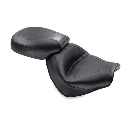 Mustang 04-09 Honda VTX1300C Wide Touring 2PC Seat - Black