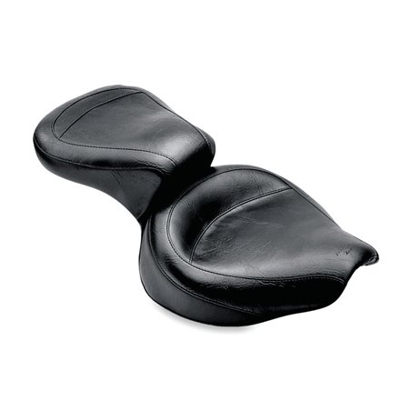 Mustang 58-84 Harley FX/FL Wide Touring 1PC Seat - Black