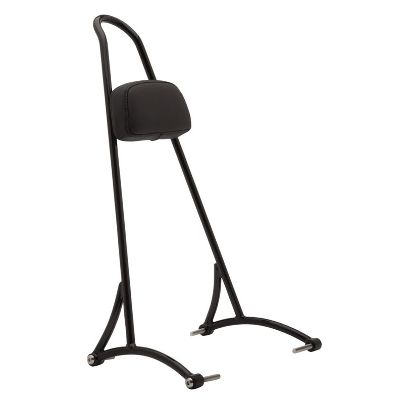 Burly Brand Tall Sissy Bar 20in - Black