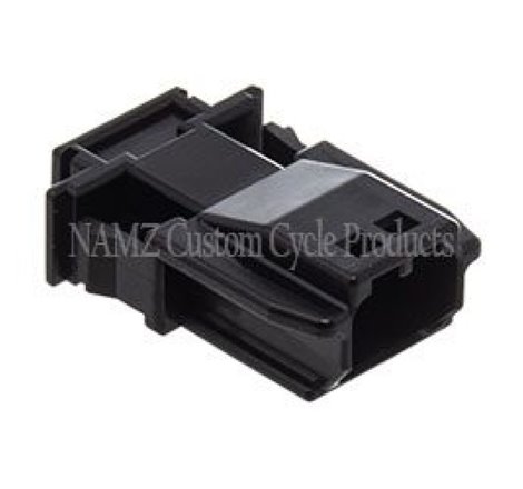 NAMZ JAE MX-1900 2-Position Male Black Pin Housing (HD 72905-11)