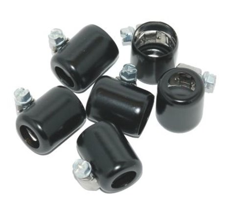 NAMZ Fuel Line Hose Clamps 1/4-5/16in. ID Black (6 Pack)