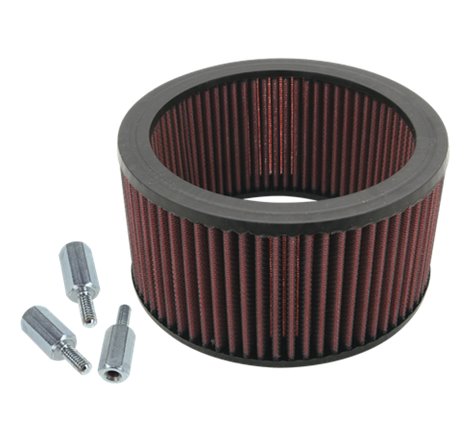 S&S Cycle Super E/G Carbs High Flow Air Filter Kit w/ Spacers For S&S Teardrop Air Cleaner