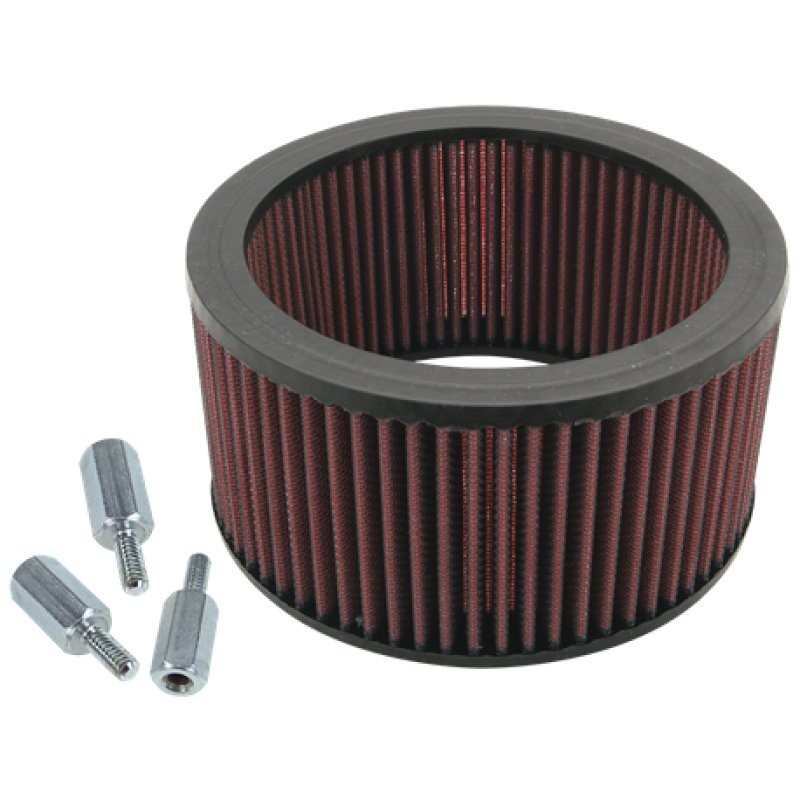 S&S Cycle Super E/G Carbs High Flow Air Filter Kit w/ Spacers For S&S Teardrop Air Cleaner