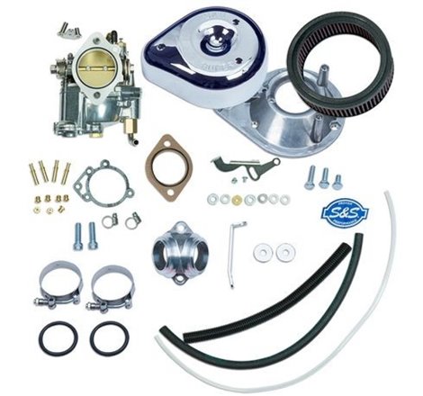 S&S Cycle 66-78 BT Models Super E Carburetor Kit - Standard Tanks