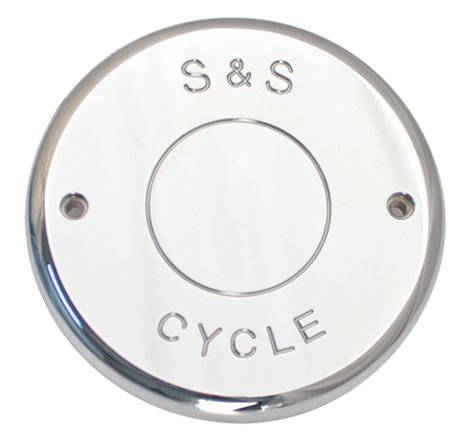 S&S Cycle 14-16 Indian Touring Models Nostalgic Chrome Billet Cover For S&S Air Cleaners