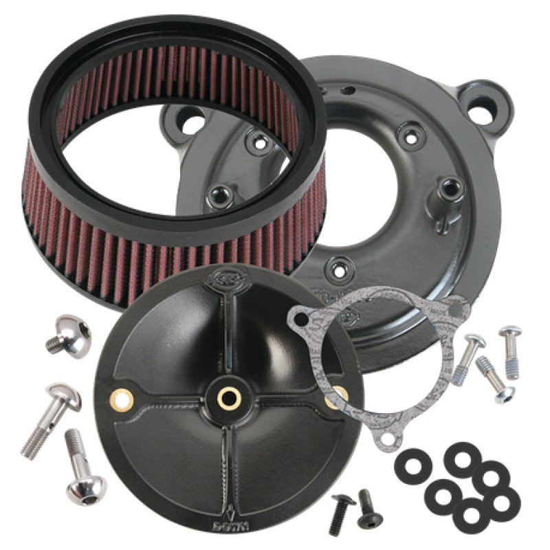 S&S Cycle 08-16 Tri-Glide & CVO Models Stealth Air Cleaner Kit w/o Cover