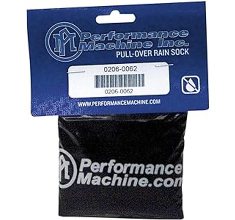 Performance Machine Super Gas Air Cleaner and Universal Pull-Over Rain Sock