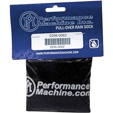 Performance Machine Super Gas Air Cleaner and Universal Pull-Over Rain Sock