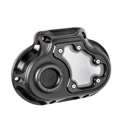 Performance Machine  Vision Clutch Cover W/Bezel - Black Ops