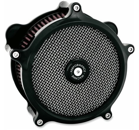 Performance Machine  Air Cleaner - Black Ano