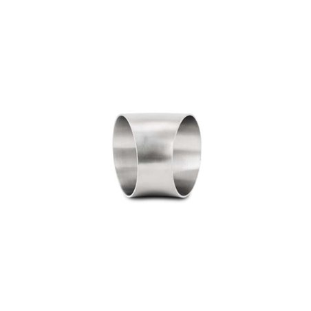 Vibrant 4.0in OD T304 SS 45 Deg Mandrel Bend Elbow (4.0in Centerline Radius)